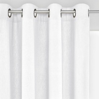 Штора Из льна и хлопка с люверсами Tama 180 x 150 см белый LA REDOUTE INTERIEURS  фото, kupilegko.ru